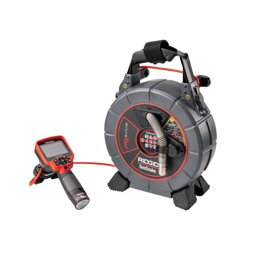 RIDGID 40808 SeeSnake microReel L100C and micro CA-350 System with Son
