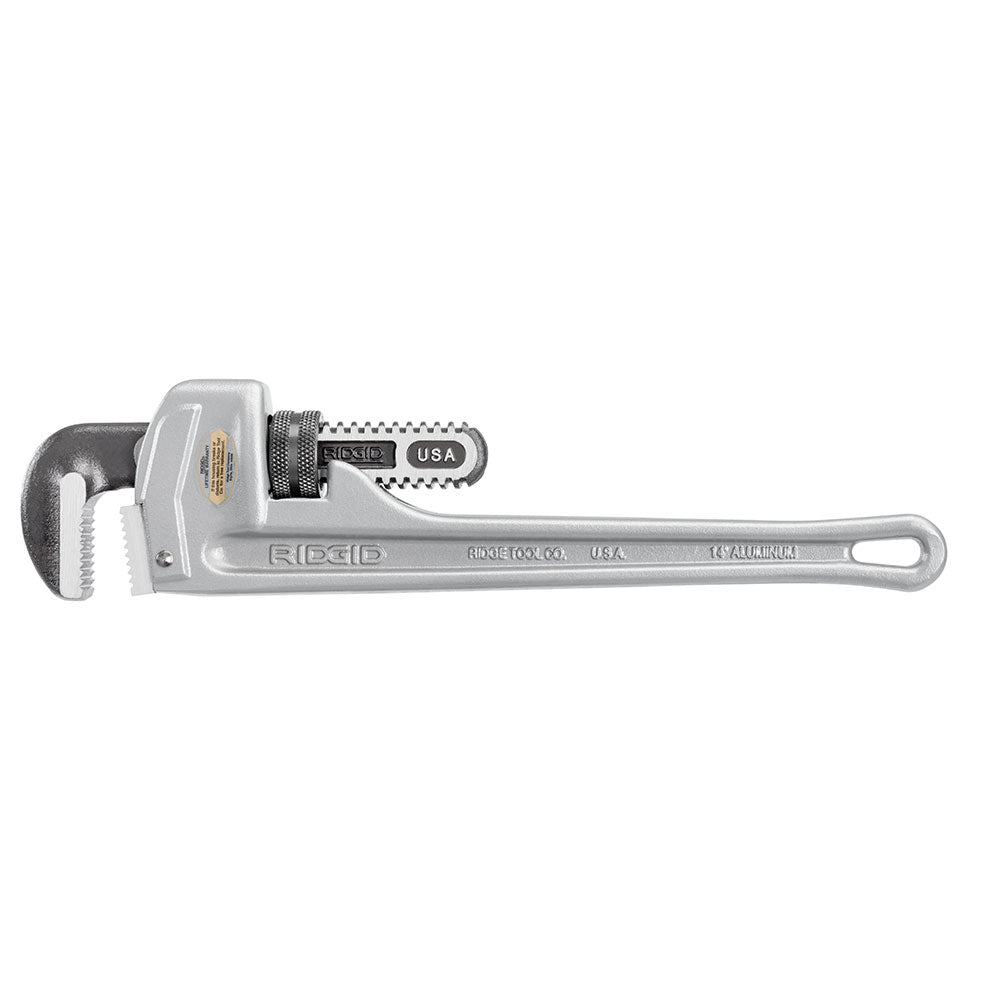 RIDGID 31095 14" Aluminum Straight Pipe Wrench - Model 814 - 2