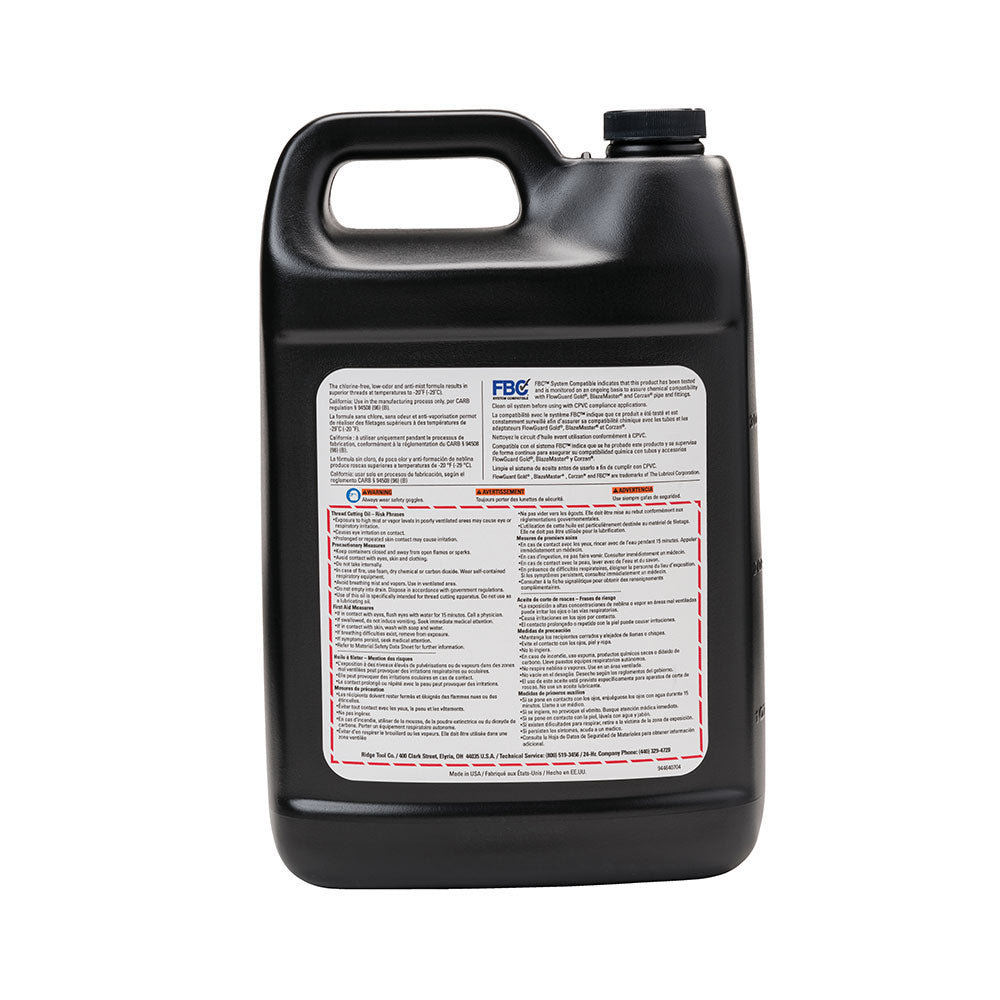 RIDGID 32808 Endura-Clear Thread Cutting Oil - 1 Gallon