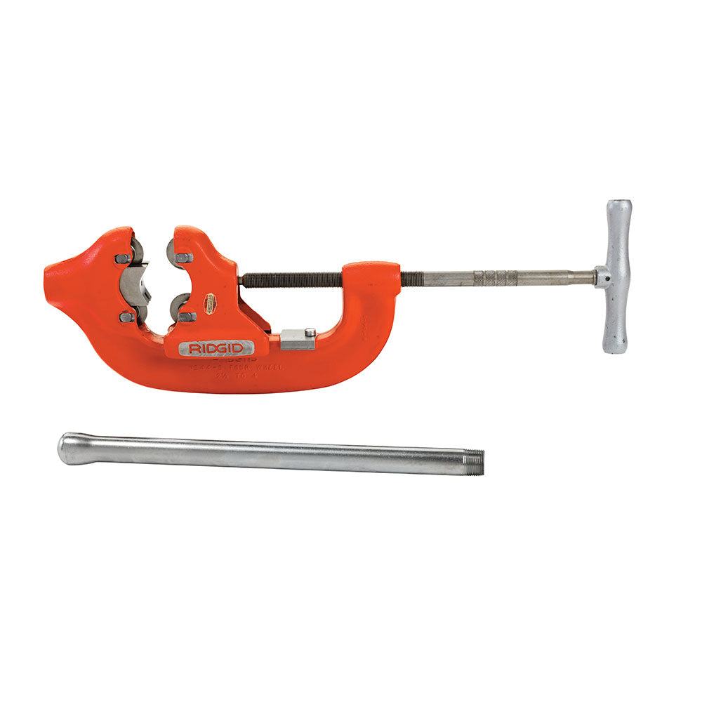 RIDGID 32880 Model 44-S Heavy Duty 4 Wheel Pipe Cutter 2-1/2" - 4" Capacity - 4