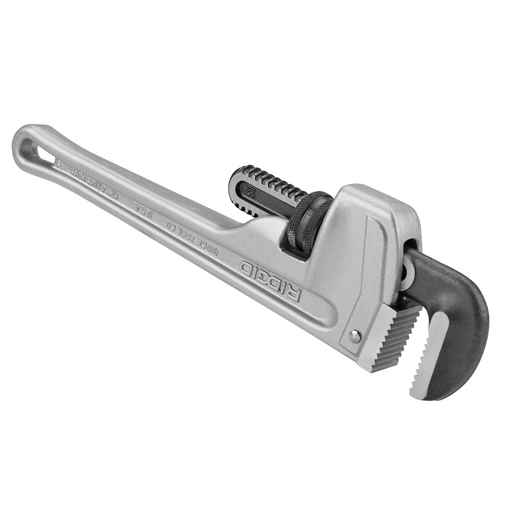 RIDGID 47057 12" Aluminum Straight Pipe Wrench - Model 812 - 2