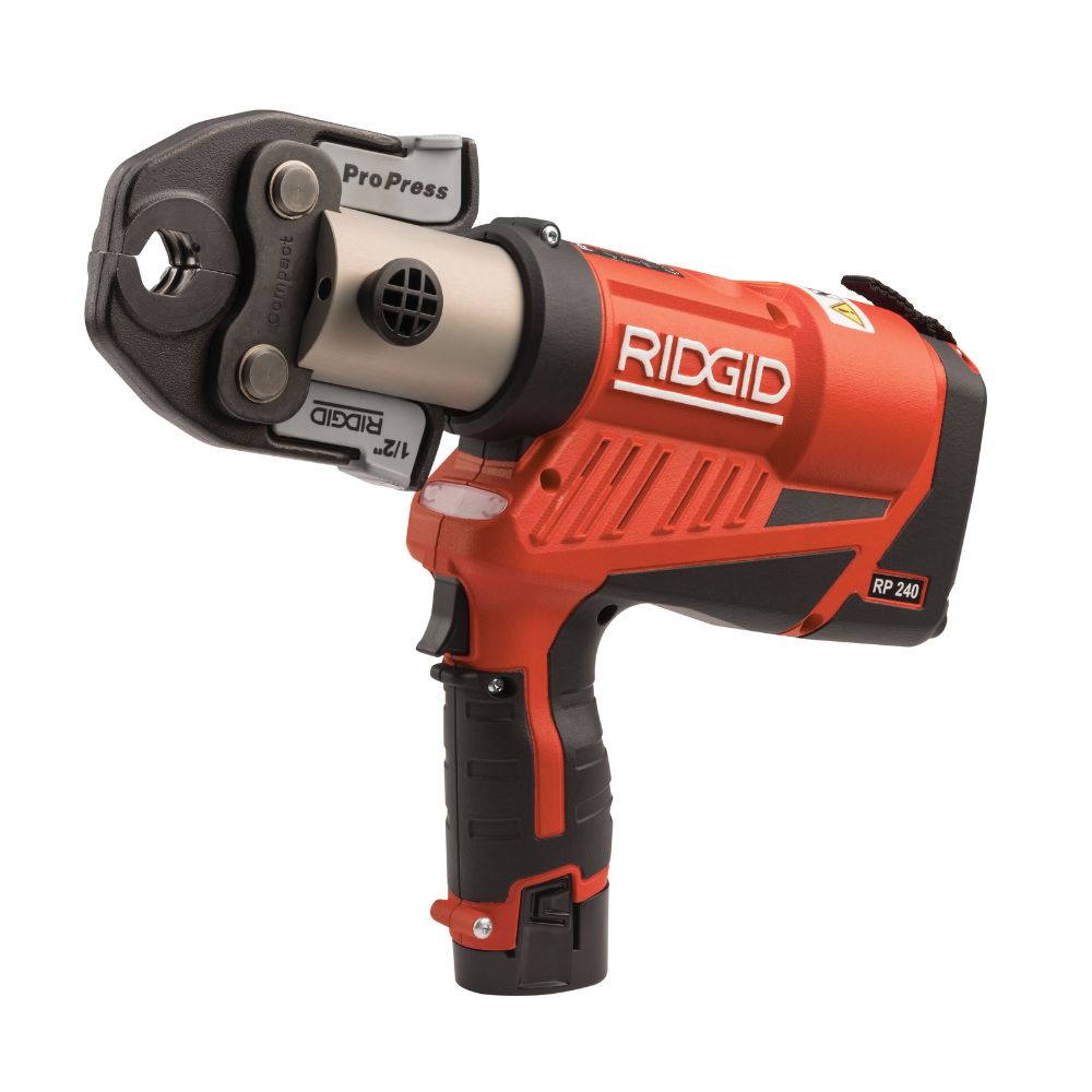 Ridgid 57403 RP 240 Compact Pistol Grip Press Tool Kit - 2