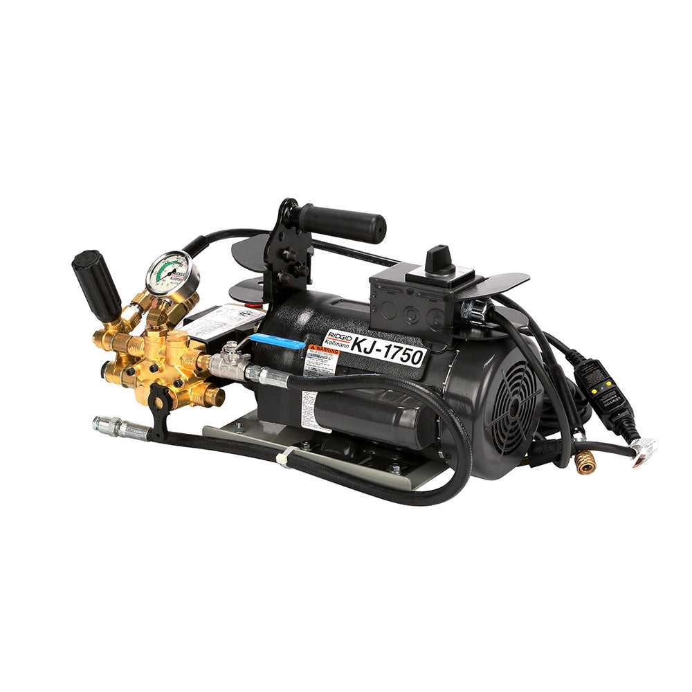 RIDGID 62687 KJ-1750 115 Volt Dual Pulse Jetter with Nozzle and Hose - 4