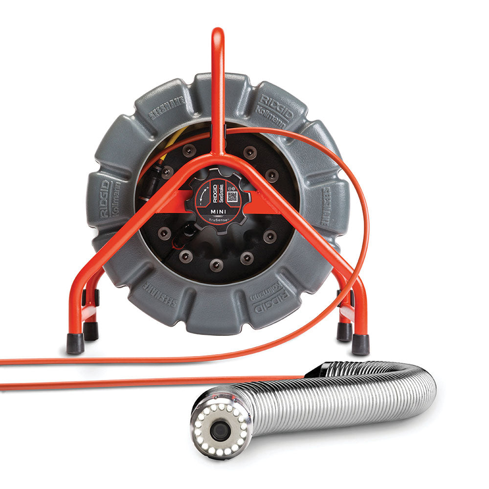 RIDGID 63628 200' Mini 30mm TruSense Self-Leveling Color Reel