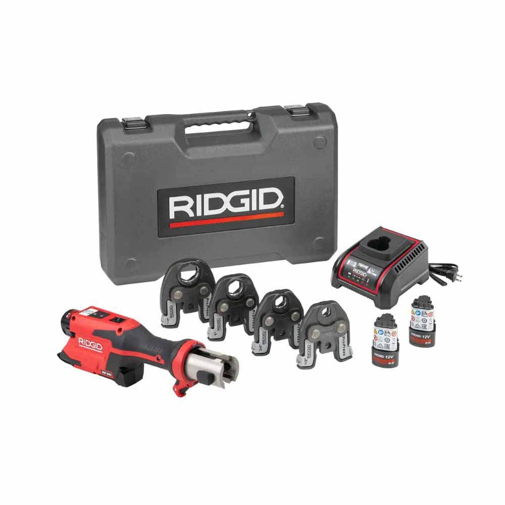 Ridgid 78148 RP 251 Press Tool Battery Kit with ProPress Jaws (1/2"-1 1/4")