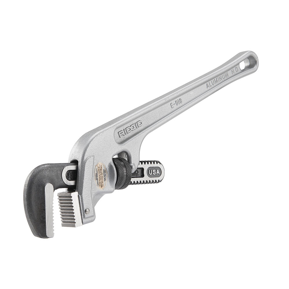 RIDGID 90122 18" Aluminum End Pipe Wrench - Model E-918 - 4