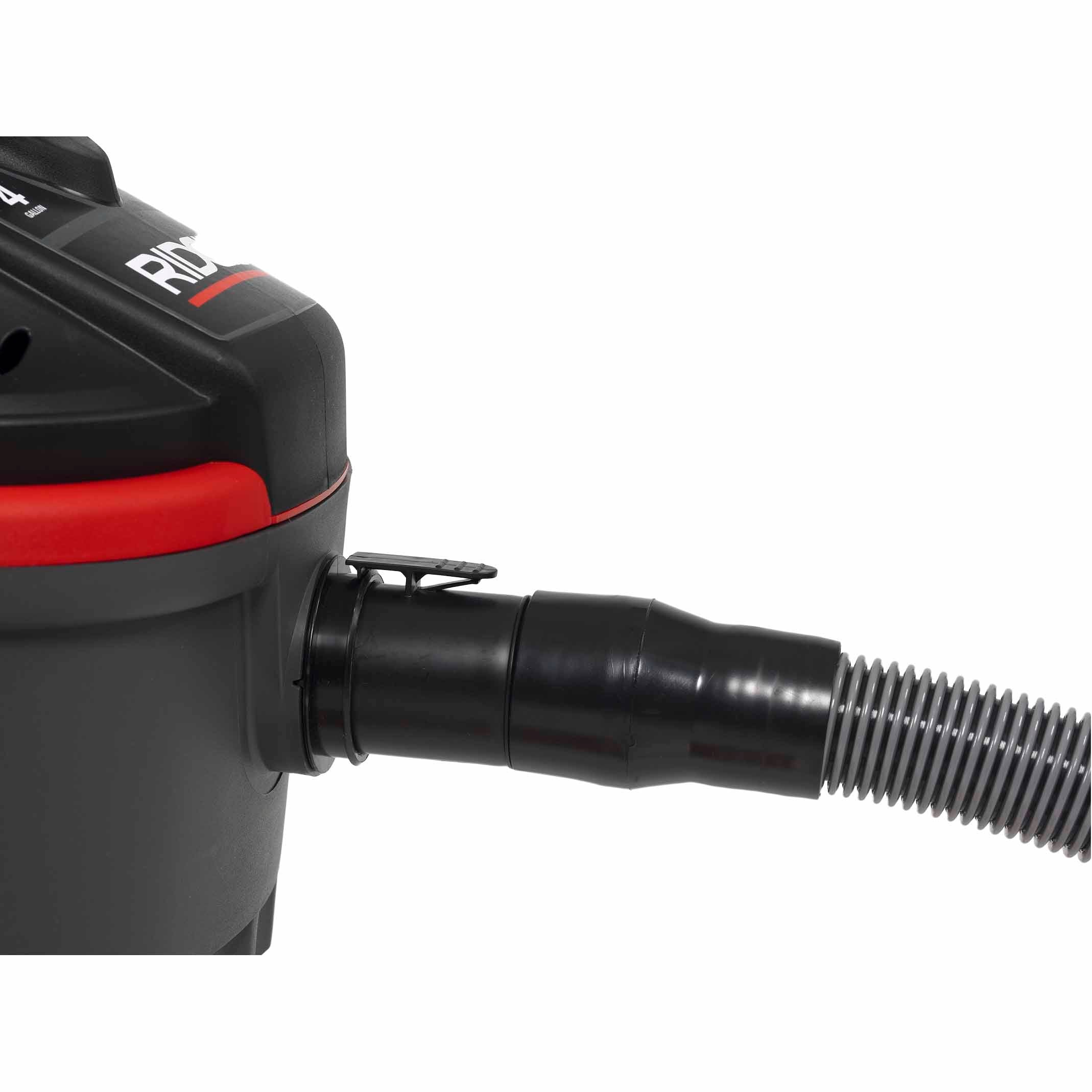 RIDGID 50318 4500RV ProPack Wet Dry Vac, 4.5-Gallon Portable Wet Dry  Vacuum, Blower Port & VT2534 7-Piece Auto Detailing Vacuum Hose Accessory  Kit for